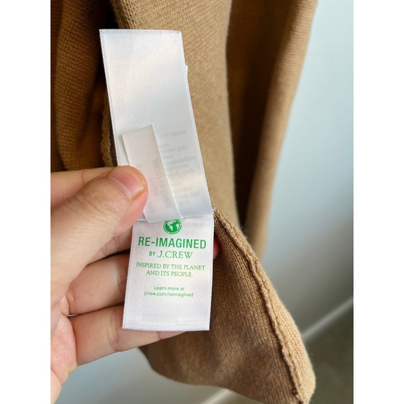 J.Crew Schoolboy Sweater Blazer PL Camel Tan Quiet Luxury Workleisure Capsule - Picture 7 of 10